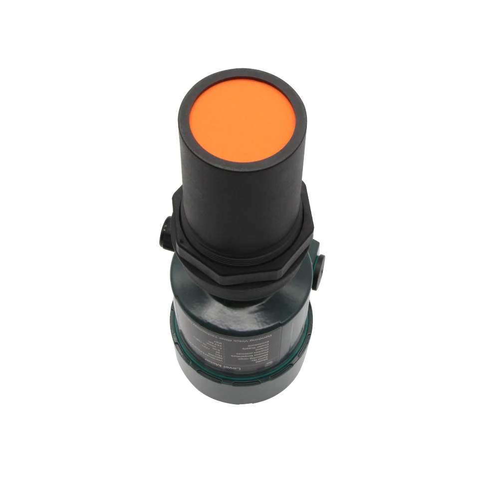 High accuracy 4-20mA HART LCD built-in buttons programmer false echo memory recalibrable ultrasonic liquid level sensor (28)