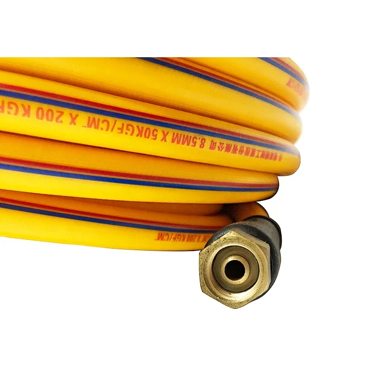 8.5mm Taiwan Quality Lushyong Brand Agriculture HDPE Plastic Pipe Irrigation Pipe PVC High pressure hose pipe