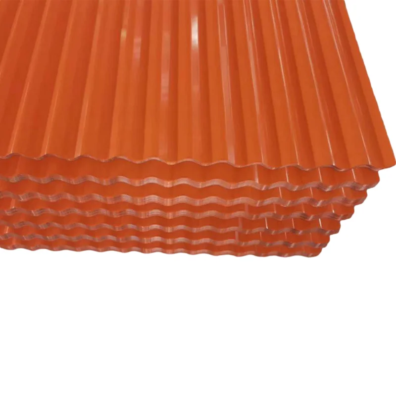 Building Material Color Coated Galvanized Corrugated Metal Roofing Sheet
