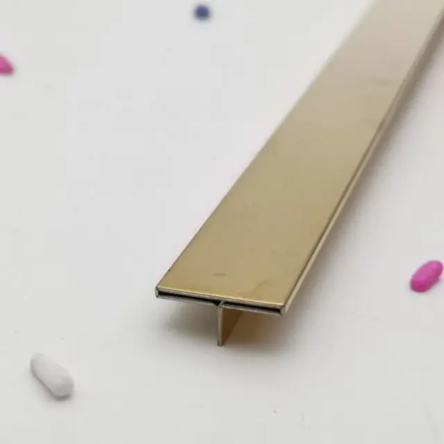 New Arrival Free Sample T Slot Shaped Stainless Steel Tile Trim