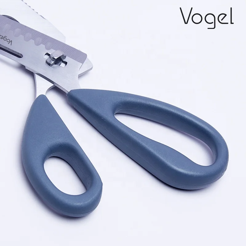 2022 hot sales High  Durable stainless steel blade kitchen poultry shears for meat fish sea food vegetable scissors