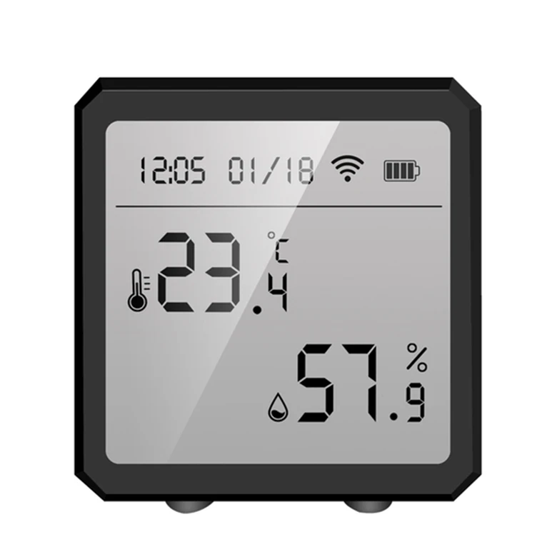 Tuya Smart Wireless Household Indoor Temperature Display Digital Thermometer Hygrometer For Smart Home System