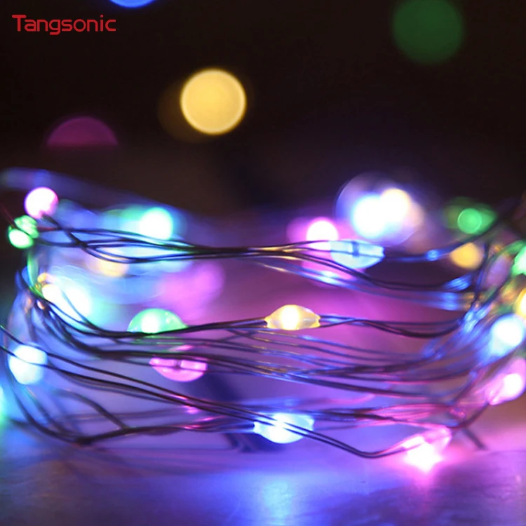 Декоративная светодиодная гирлянда RGB для вечеринки, свадьбы, Рождества, праздника
