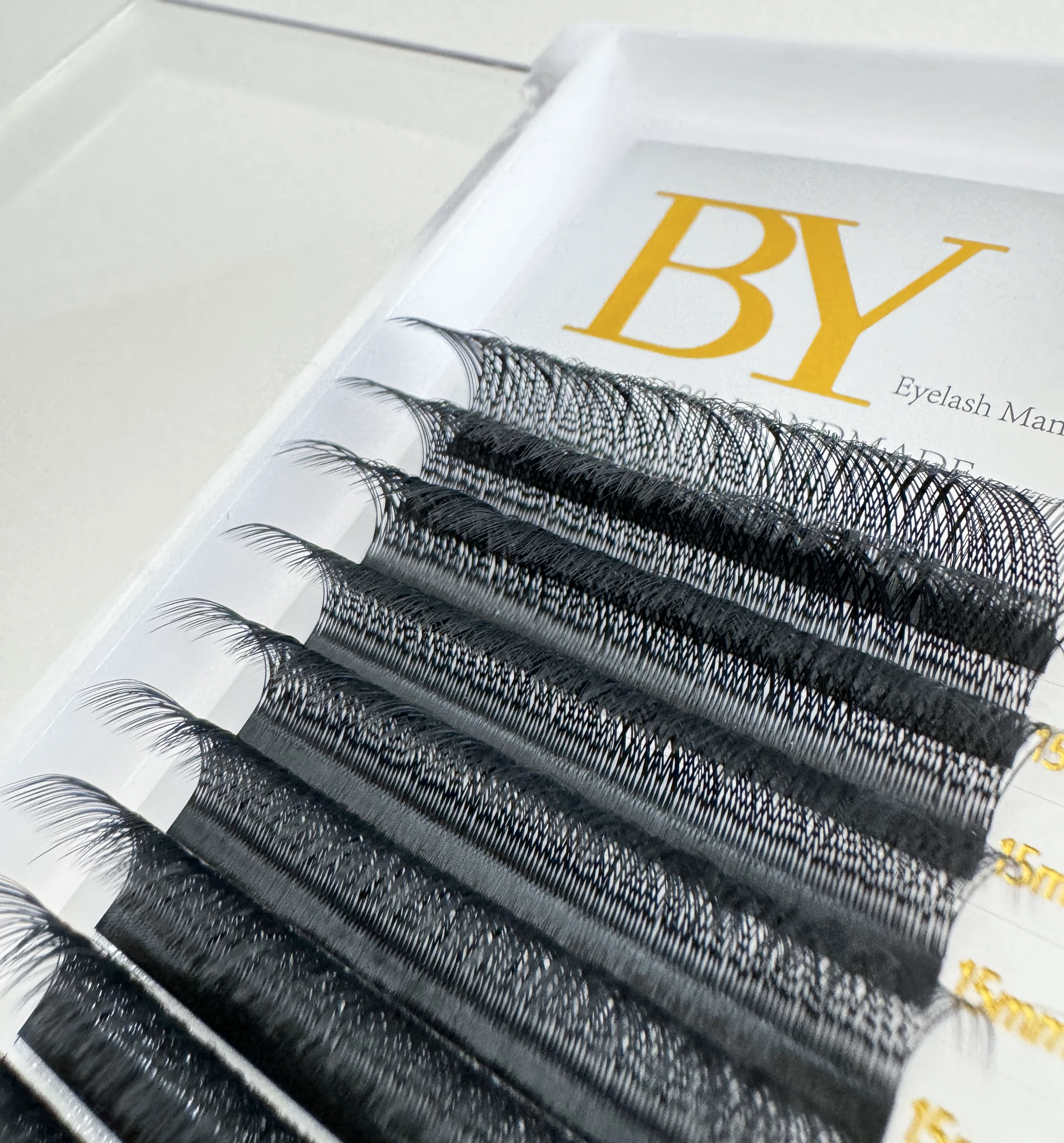 High Quality Y Shape Eyelash Grafting Soft Natural Thick Individual Eyelash Extensions Top Cleanser Type c curl faux mink matte