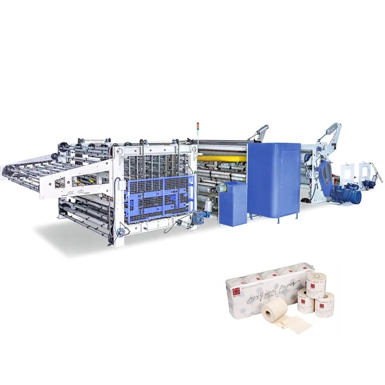 1880mm PLC System Bamboo Paper Tissue Equipment Manufacturing for Toilet Paper