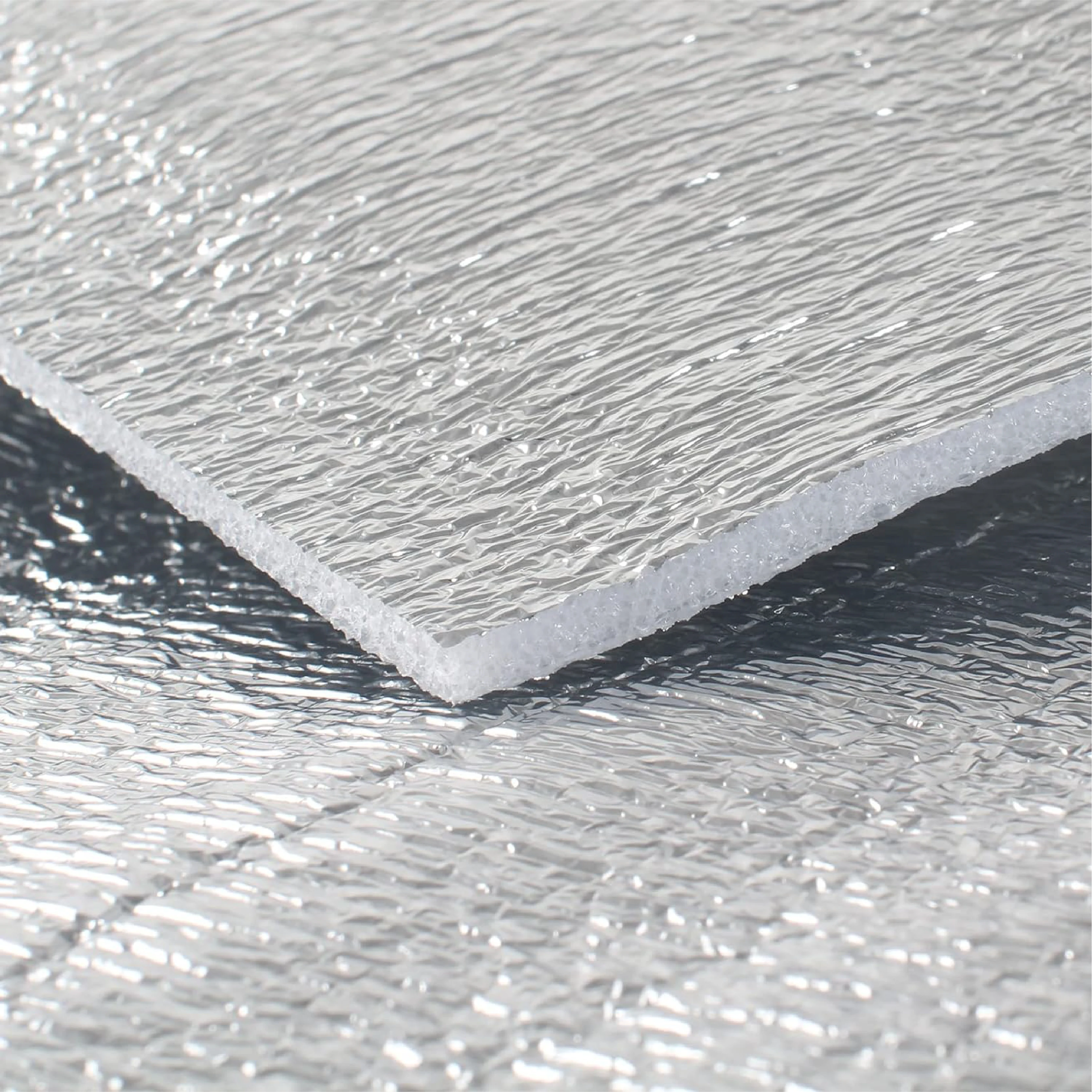 Reflective Aluminum Foil Backed EPE Foam PE BUBBLE Thermal Insulation Materials