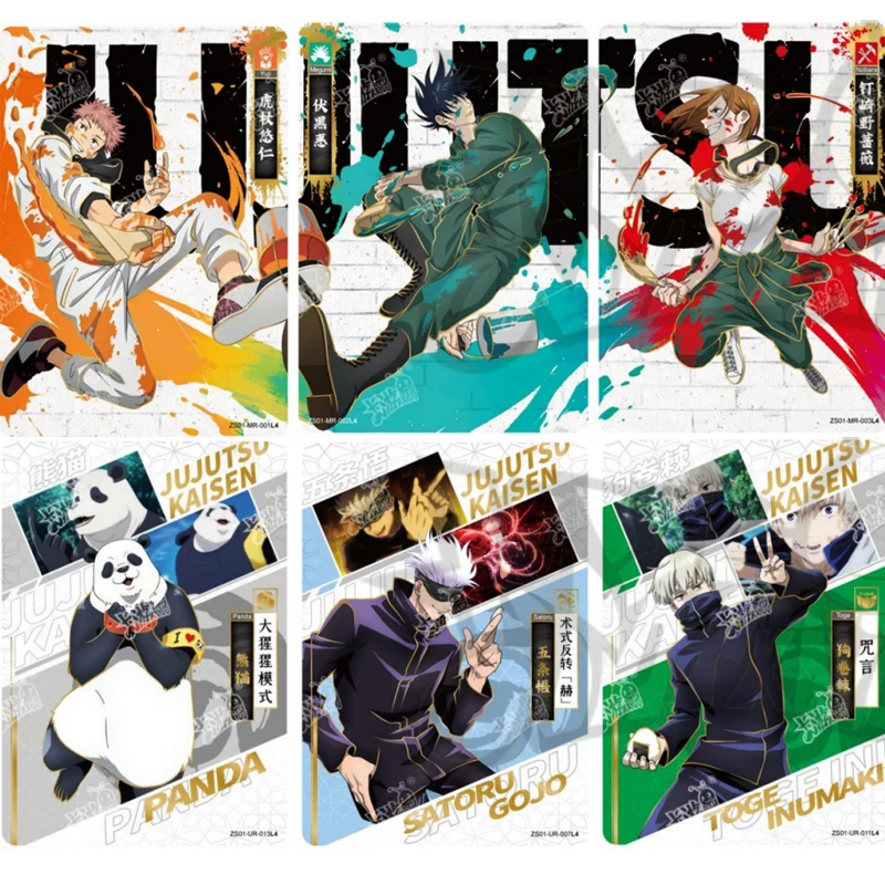 new wholesale Original kayou Jujutsu Kaisen Card Booster Box Anime Characters Cards Collection Playing Game Board Toys