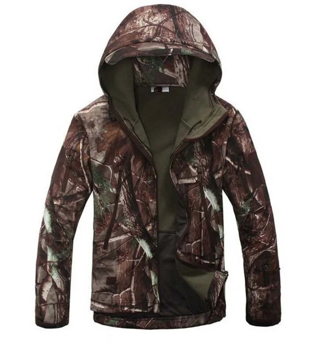 Wholesale Tactical Jacket Camouflage Clothing Wind Breaker And Outdoor Winter Jacket Camo Softshell Jackets