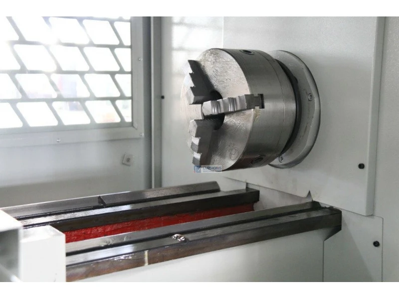 Energy Saving Horizontal Medium Duty Single Metal Manual Cnc Slant Bed Lathe