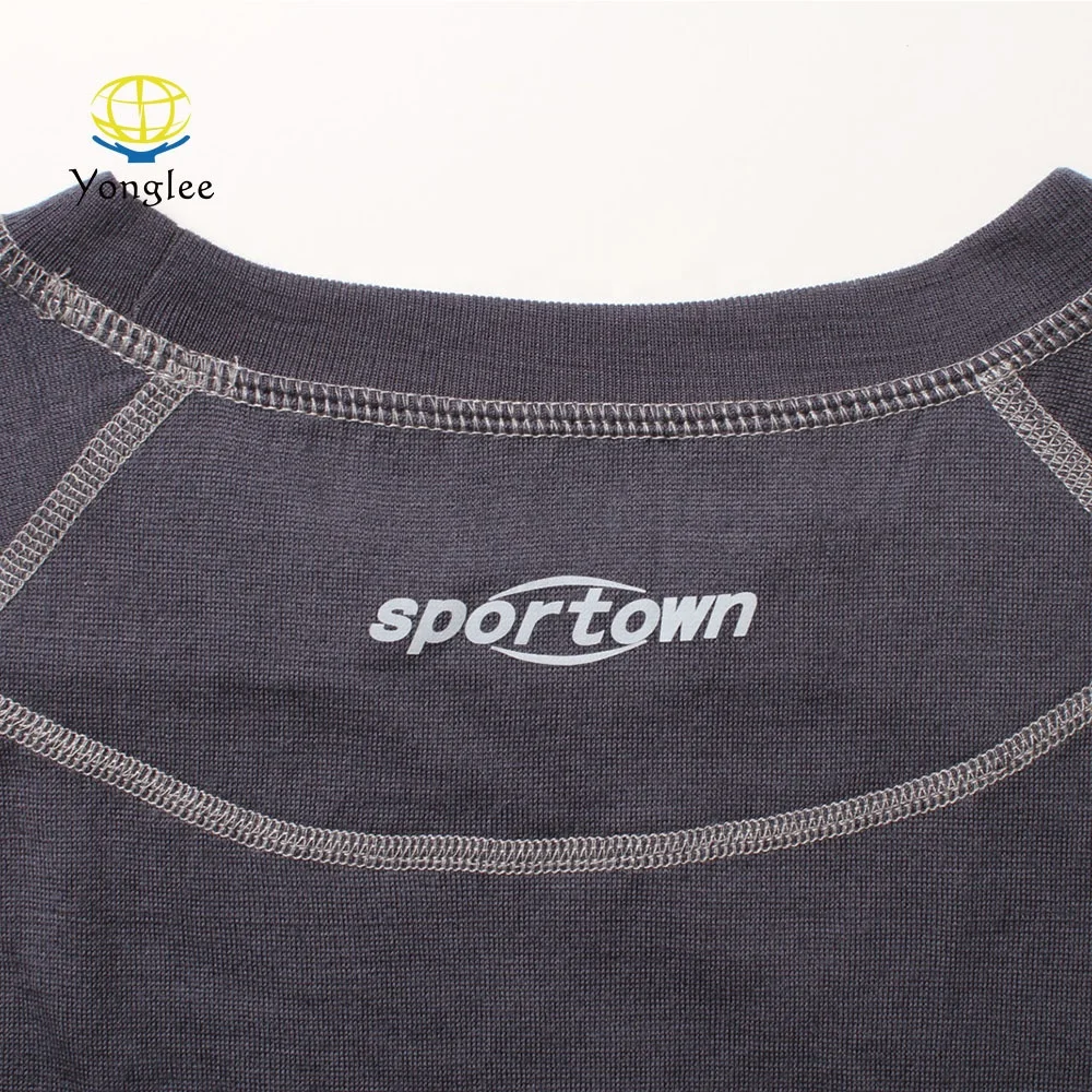 
Custom Super Comfortable Long Sleeve Mens Merino Wool Base Layer 