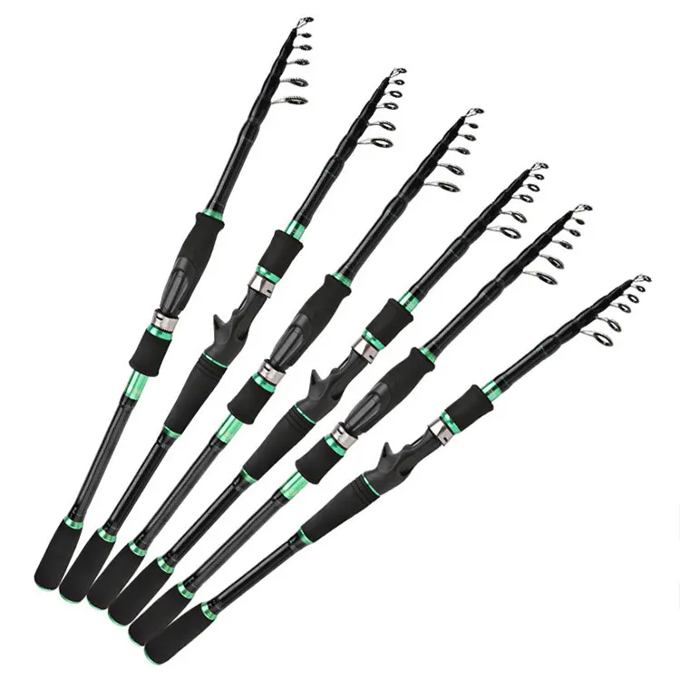 Carbon Fiber Rod Telescopic Casting Rod Ultra Light telescoping fly rod