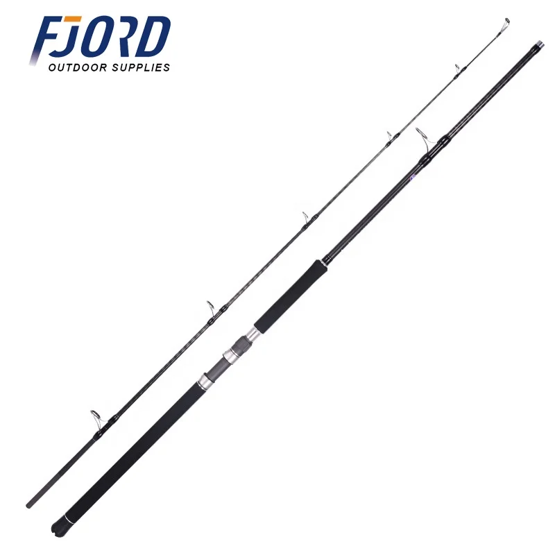 FJORD 28kg Powerful Tuna Fishing Rod 2.28m 2.4m 2.58m Popping Rod Deep Sea Boat Fishing Rod