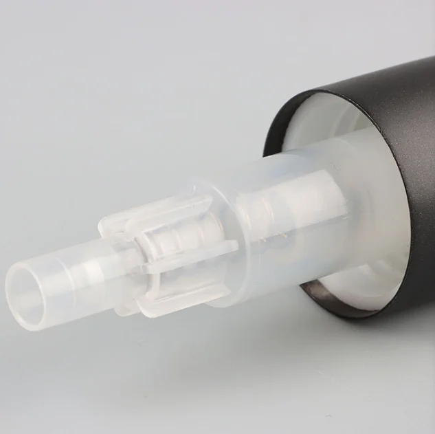 Wholesale High Quality 304 Stainless Steel Matte Black Color Lotion Pump Head