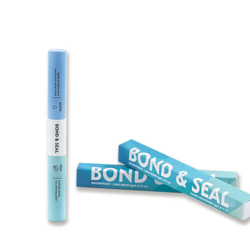 Jaunty Sky Newly Private Label 2 in 1 Strip Lash Glue Adhesive Korea Glue with High Quality for Strip Lashes DIY Eyelashes Glue