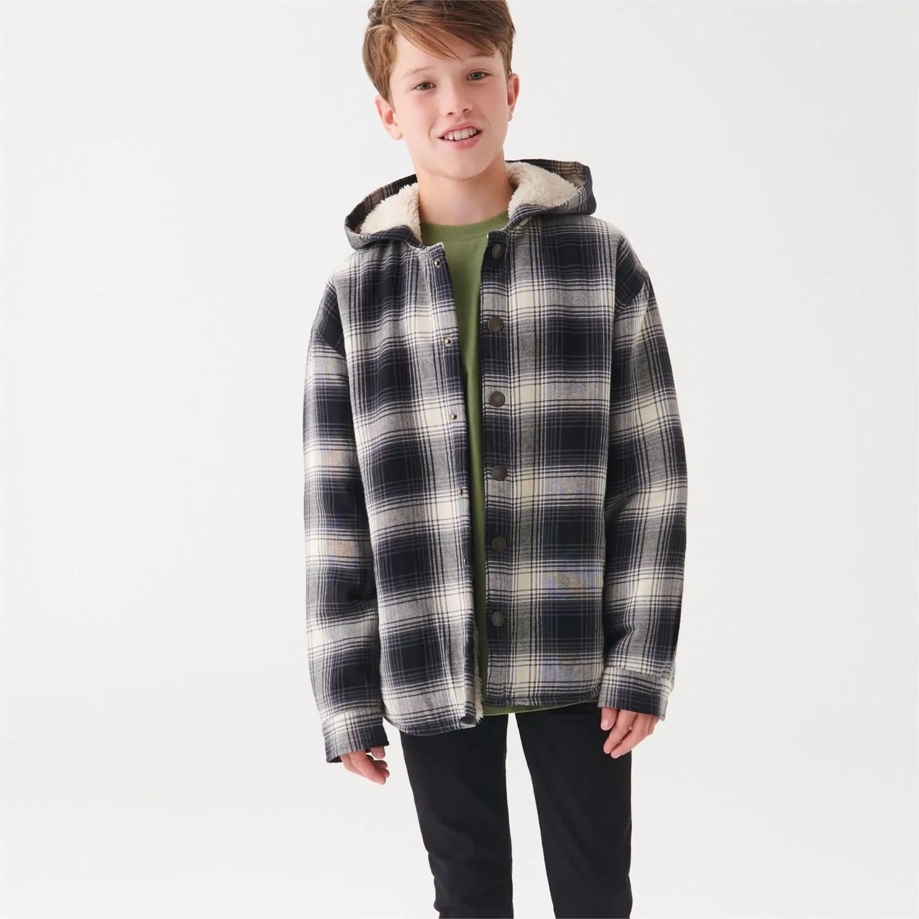 Оригинальный производитель модная весенняя повседневная детская куртка с капюшоном умная парка пальто Sherpa для мальчиков