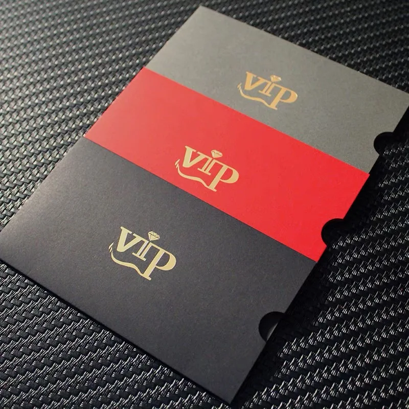 Custom Printed Hotel Room Keycard and Gift Card Wallet Envelope Credit Card Holder Paper Envelopes