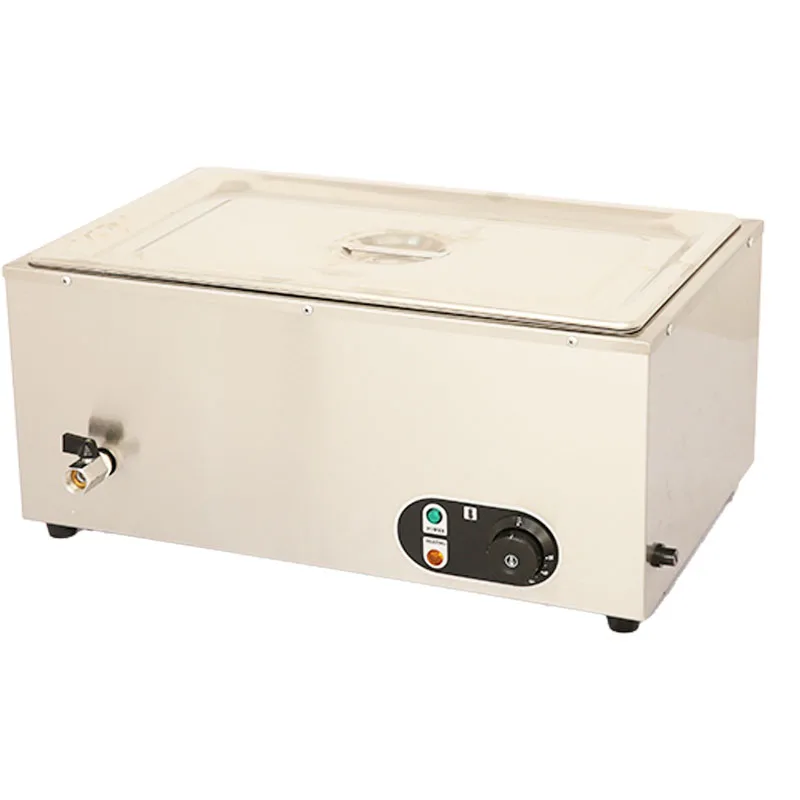 Fuqi Commercial Quality Electrical Food Warmer Restaurant Display Single Tank Bain Marie