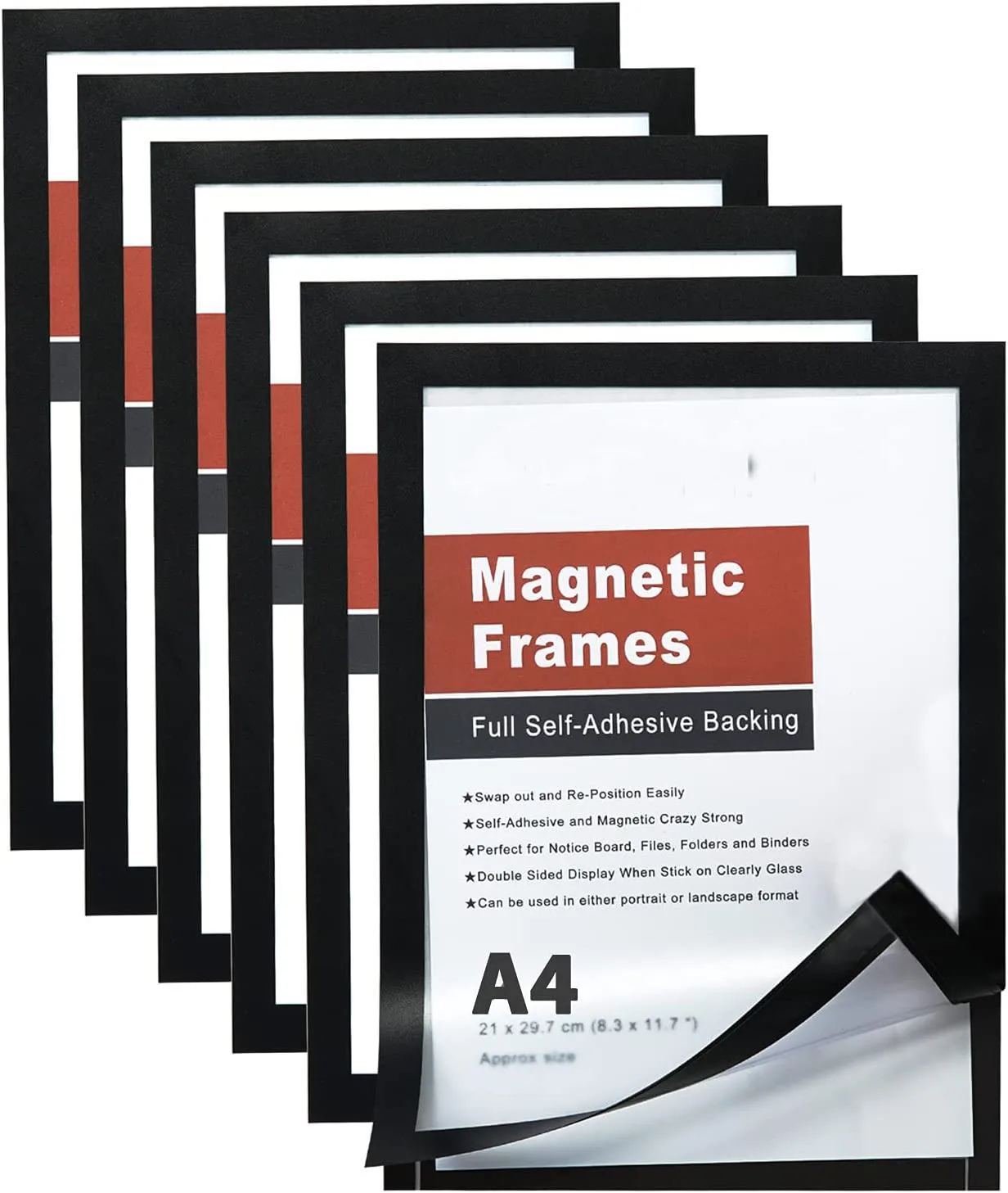 Магниты на холодильник A4 магнитная фоторамка рамка для документов с сертификатом держатель (1600611734577)