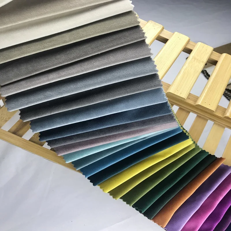 factory Upholstery producer cheap sofa fabric printed velvet