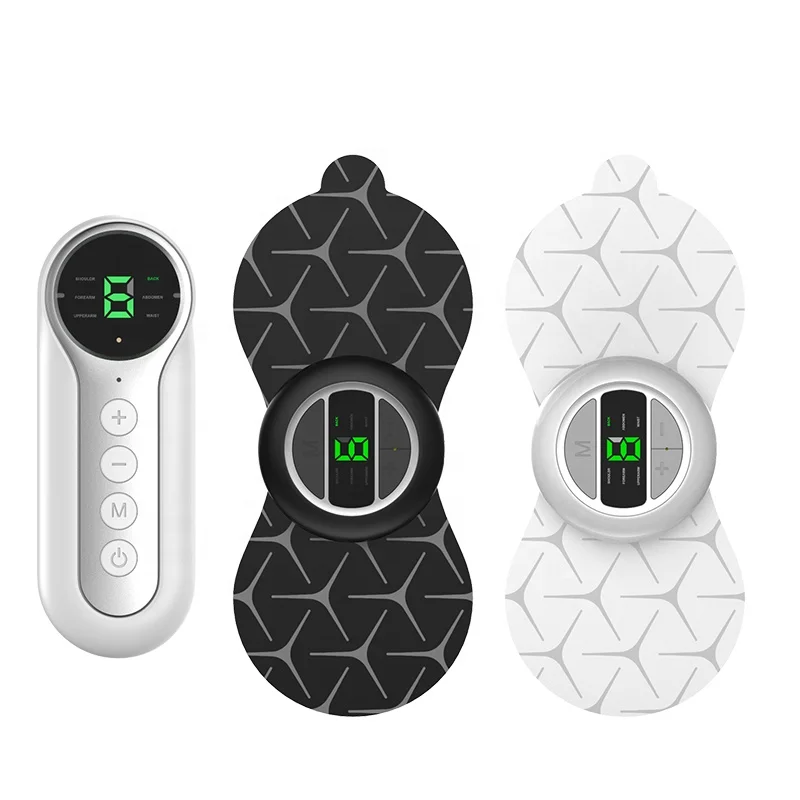 LCD Display Digital 2 Channels Mini Smart Electronic Massager