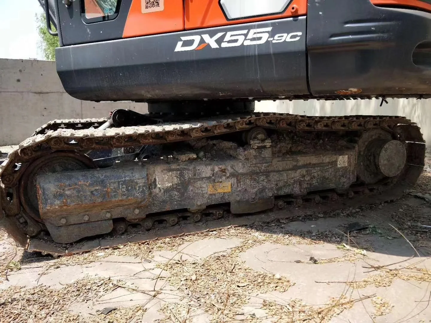 Новые имеющиеся в наличии 5ton б/у doosan dx55 для экскаватора daewoo, мини 55 звено гусеничной цепи экскаватора dx55-9c