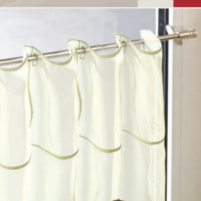 Eco-friendly Decor Curtain Poles Classic Europe Style Mini Extendable Curtain Cafe Rods