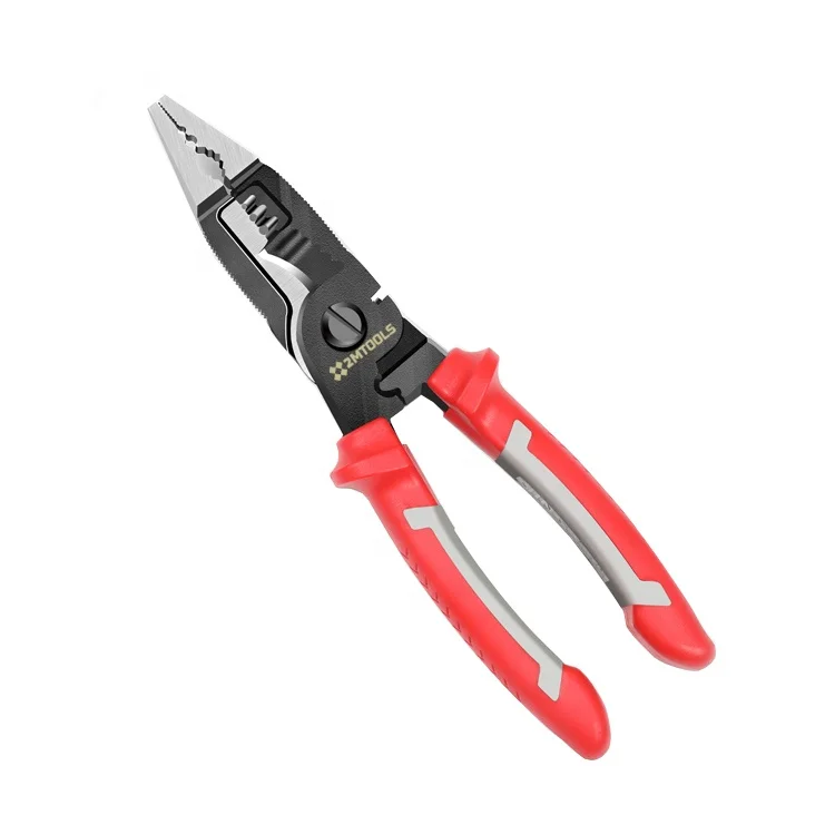 Multifunctional Electrician Pliers  Needle Nose Pliers for Wire Stripping Cable Cutters Terminal Crimping Hand Tool