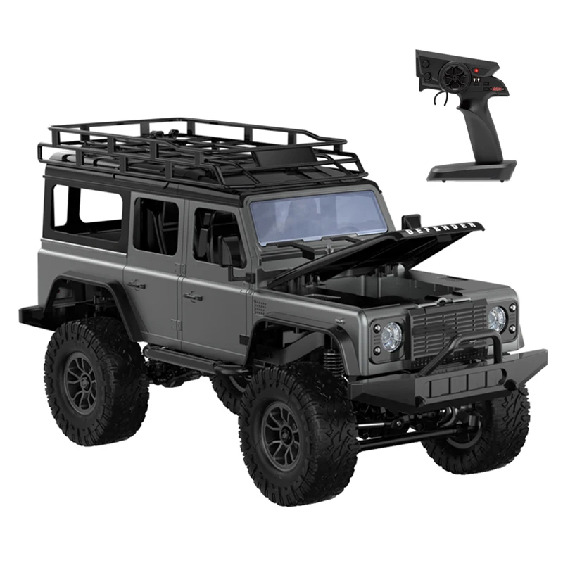Радиоуправляемый внедорожный грузовик 2 4 ГГц 4X4 RTR модель 1/14th радиоуправляемого внедорожника для скалолазания со светодиодной подсветкой