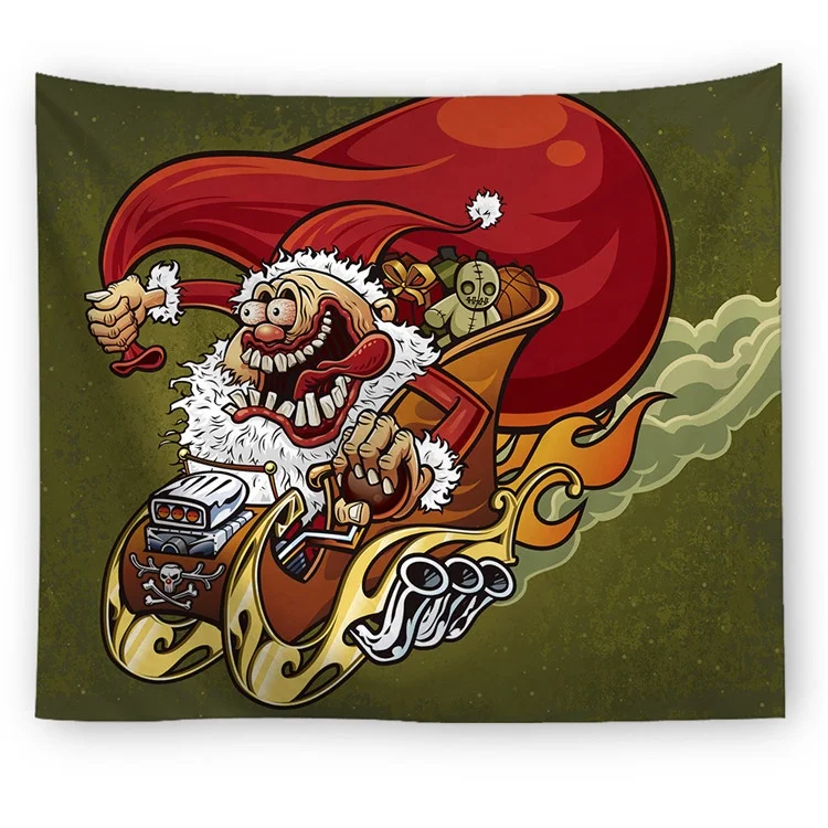 Perfect quality best choice Christmas tapestry wall hanging exquisite workmanship flower tapestry