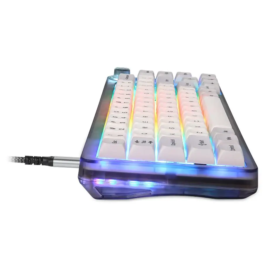 Motospeed Factory supply 65% PBT wired CK67 Gateron switch rgb mechanical gaming keyboard