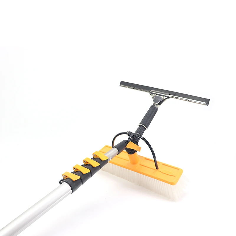 Carbon Fiber Window Cleaning Telescoping Pole Solar Panel Cleaning  Water Fed Pole