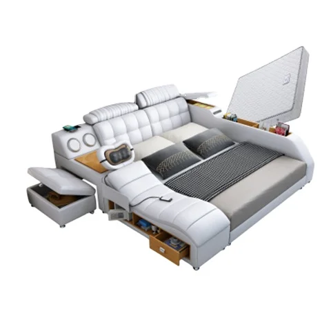 factory price wholesale smart bed with massage and music
