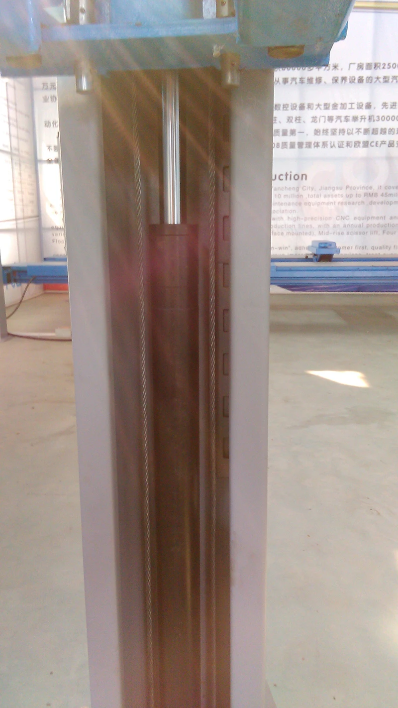 
4Ton Clear Floor Used 2 Post Car Lift for Sale 