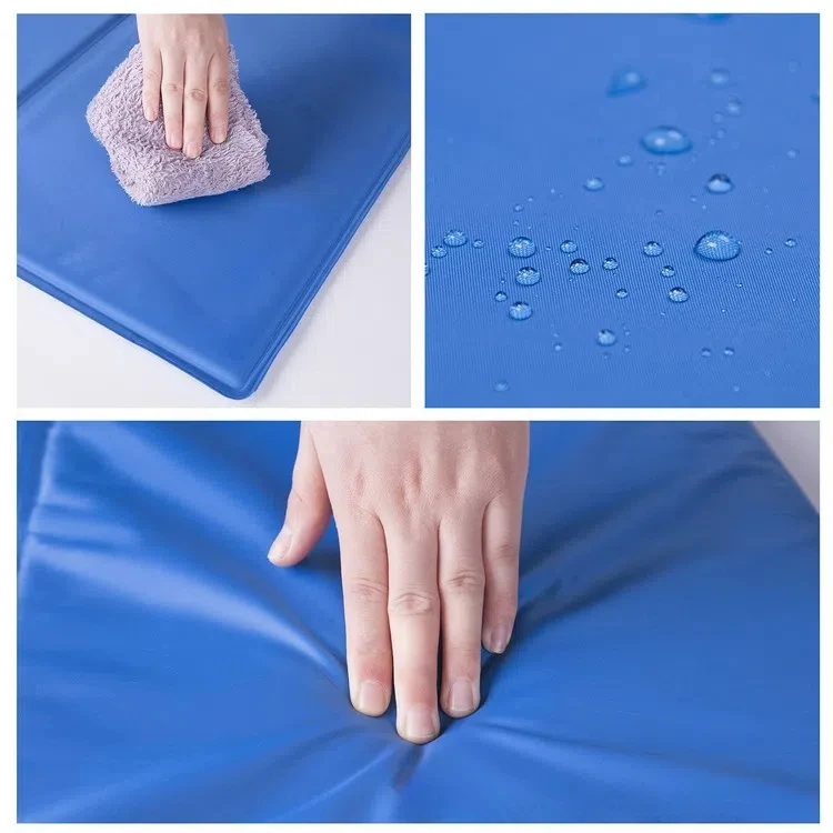 PVC baby laptop cool two way ice cold backpack cooling mat pad iets gel mattress pad for mobile phone