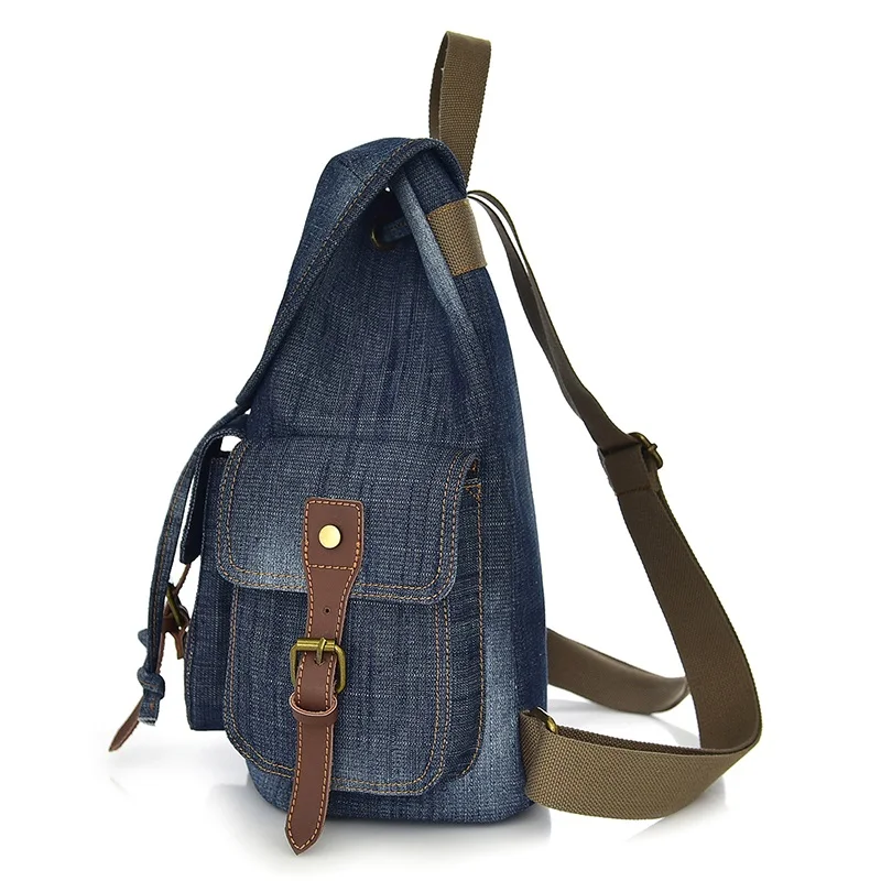 
2020 Cheap Denim Backpack Men Back pack girls school bags 