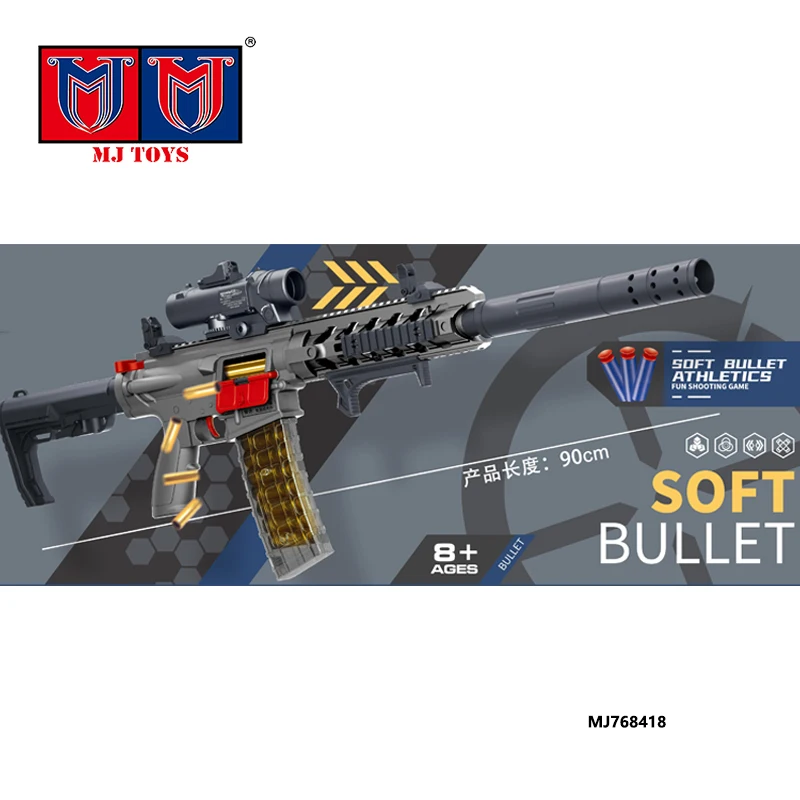 Wholesale Simulation New Diy Toy Hand-Self Integrated B /O Jump Shell M4A1 Cpc Manual Launch Fun Modeling Launch Soft Bullet Gun