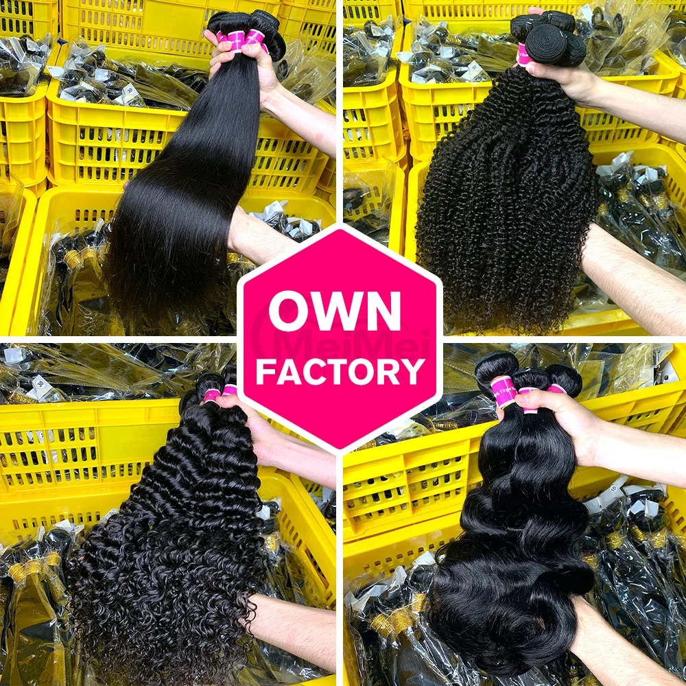 Meimei Raw Virgin Malaysian Hair,100 Human Malaysian Cuticle Aligned Virgin Hair Dubai,Mink Deep Wave Malaysian Hair Bundle
