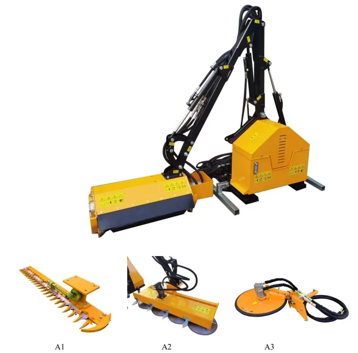 Multi Function Garden Tool hydraulic tractor mounted tree hedge trimmer/brush cutter