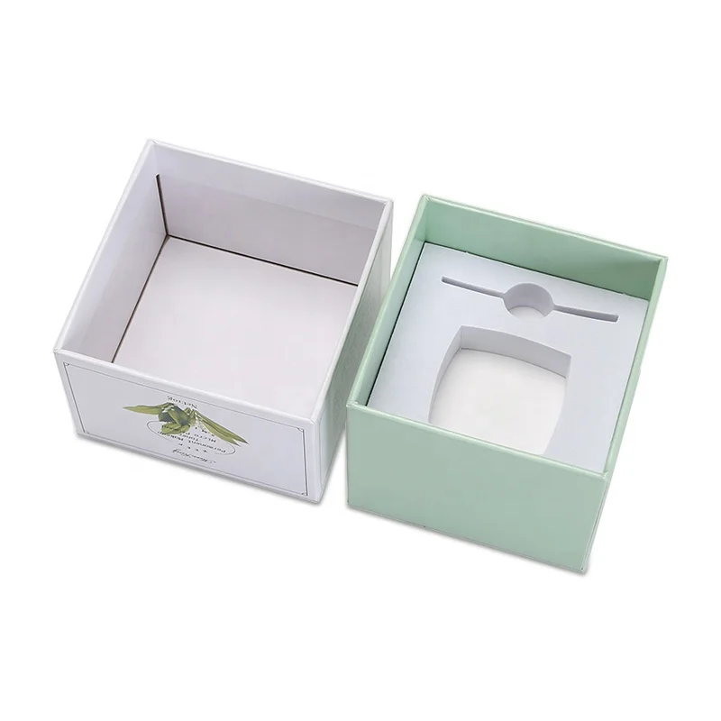 Mini Cardboard Gift Box Custom Printing High end Fancy Gift Packaging Box For Watch Necklaces Earrings Jewelry Cardboard Box