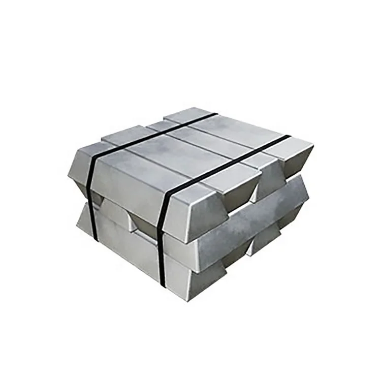 Manufactory High Purity 580mm*110mm*90mm A6 A7 A8 A9 99.96% 99.97% 99.98% 99.99% Aluminium Ingots