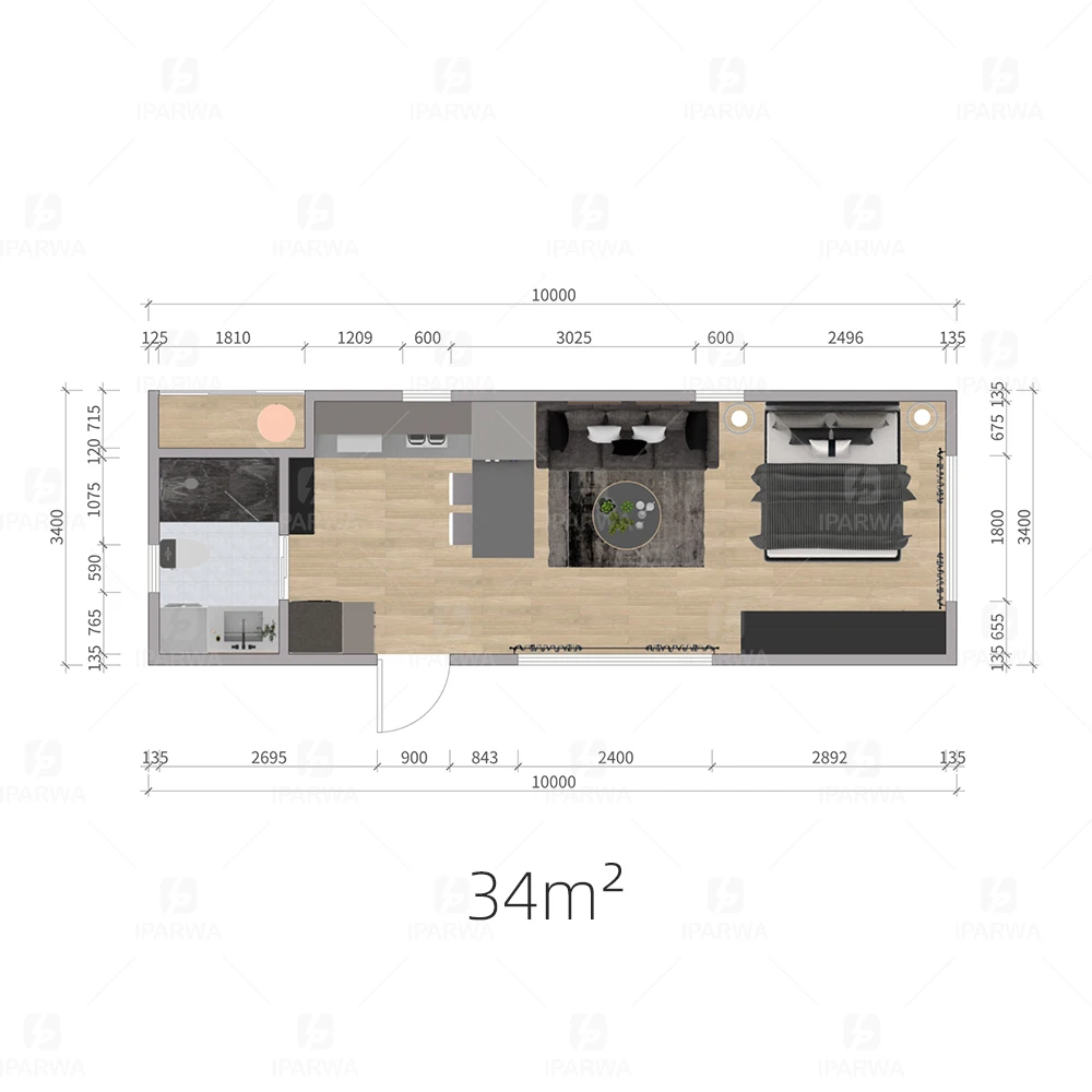 Real Estate Casa Steel Container House Portable Prefabricated Portable Construction prefab houses for sandwich panel steel