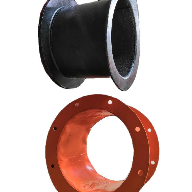 Customized Fireproof flexible silica gel joint fan soft connection Air Duct Fabric compensators