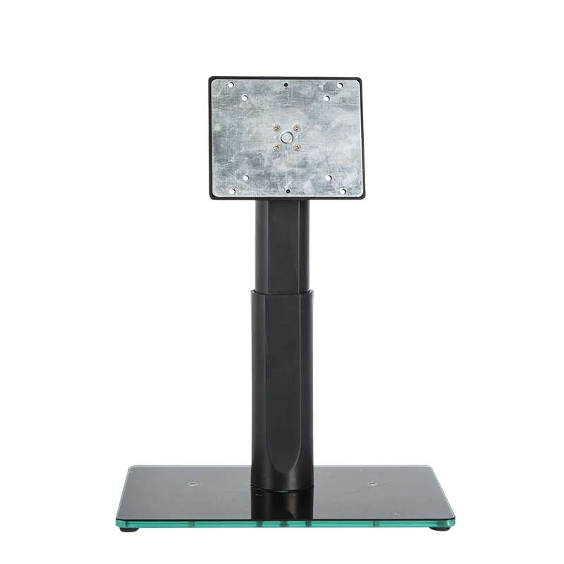 
Hot selling high quality adjustable monitor glass stand 