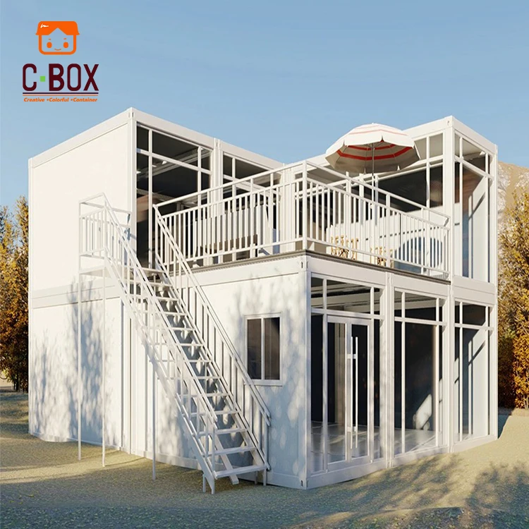 CBOX Китай современные водонепроницаемые огнестойкие сборные контейнерные дома
