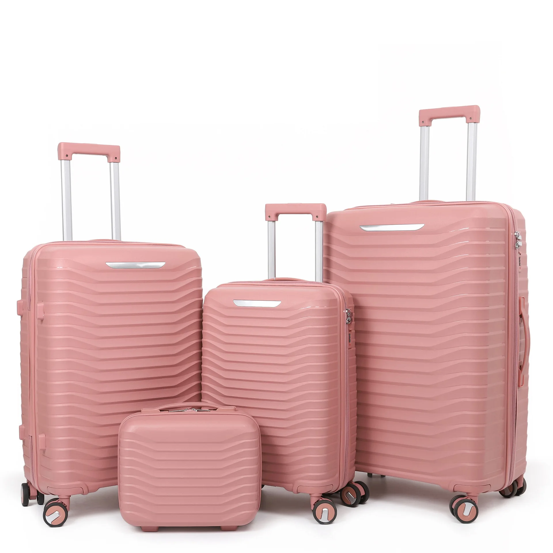 Hot Sale Simple Design Travel Abs Carry-on Trolley Carry-on Suitcases Travelling Bags Luggage Sets