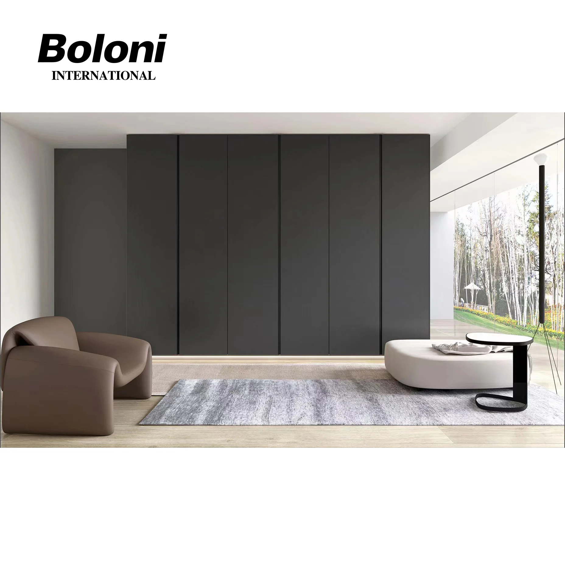 Factory Custom closet system modern doors wardrobe walk-in closet systems organizers