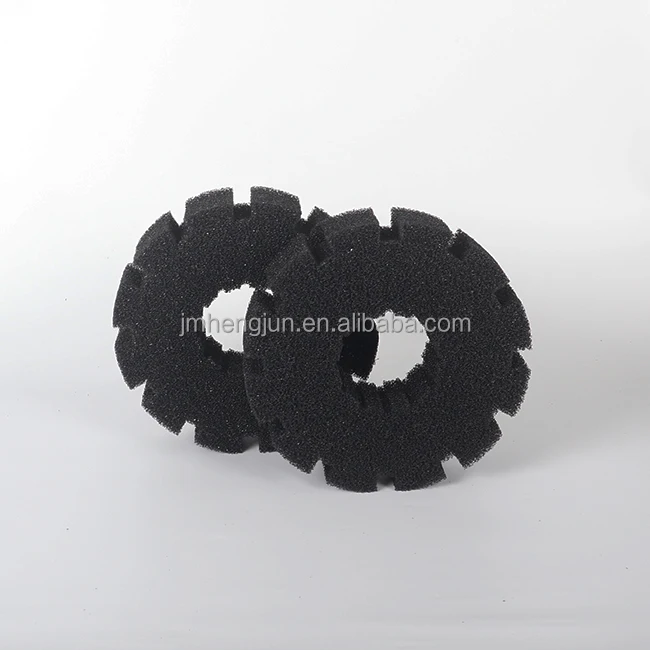 Hengjun Customized Shape 10-60  PPI Open Cell Filter Foam Reticulated Sponge For Aquarium
