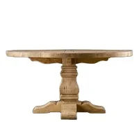 french reclaimed  elm oak  wood   rustic dining table designs