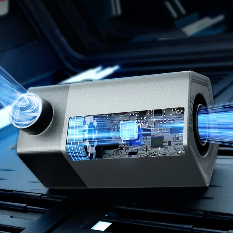 Quick Inflate Deflate Pool Floats Air Bed Tiny Max Electric Air Pump Battery Powered Rechargeable Air Mattress Pump Inflatable