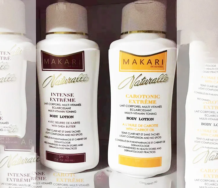 MAKARI whitening body   tone  lotion brightening likas kojic gold caro  white clinic  bio  claire rinju razac rubee light up